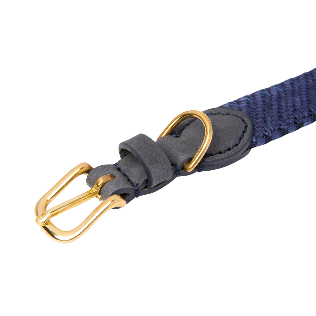 Molly and Stitch - Wholesale Pet Collar - Dog - Patagonia Dog Collar - Denim2