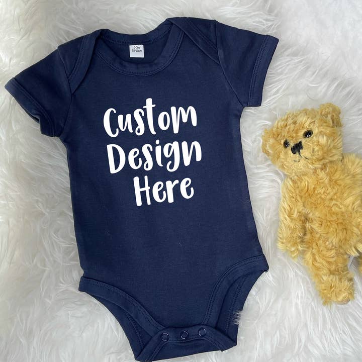 Lovetree Design – wholesale Bodysuit (non-footed) – Baby – Custom Text Babygrow1