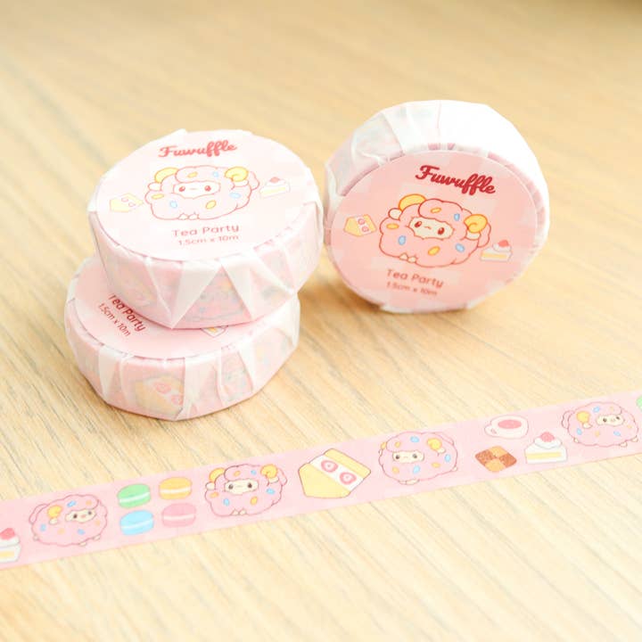Desserts Washi Tape for wholesale by Fuwuffle