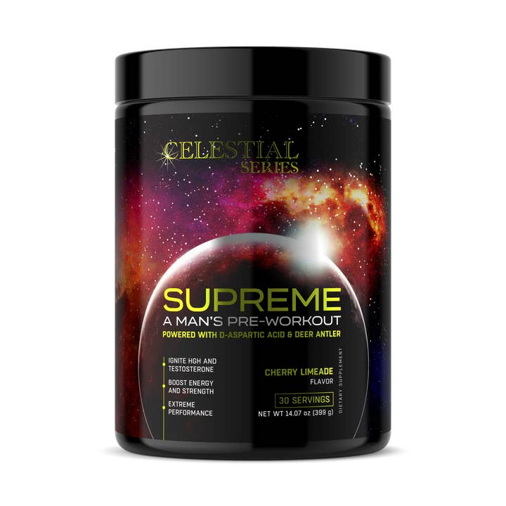 SUPREME PRE-WORKOUT FOR MEN - Cherry Limeade for wholesale by Complete Nutrition