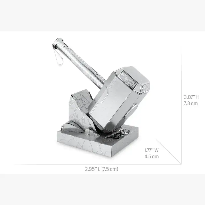 Professor Puzzle – wholesale DIY craft kit – Marvel - Thor's Hammer3