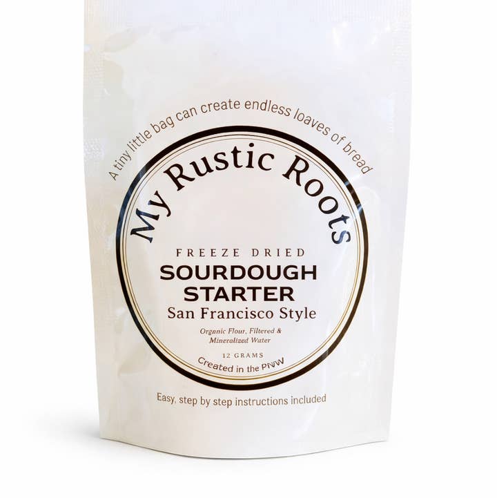 Organic, Non-GMO Sourdough Starter | Freeze Dried | 12gm for wholesale by My Rustic Roots