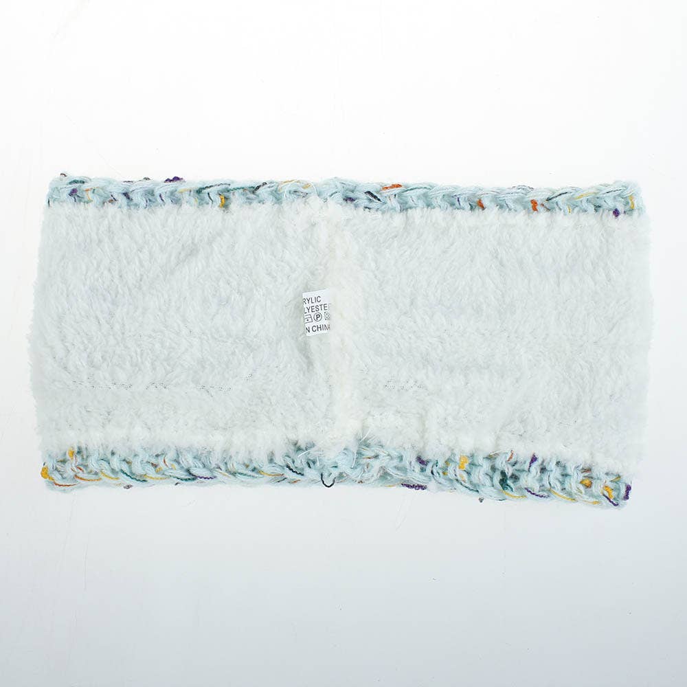 MKS America - Wholesale Fashion Headband - Women's - Plain Cable Knit Head Wrap Thermal fleece lined headband23