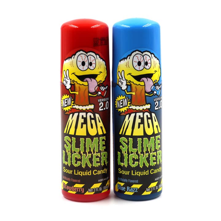 Grandpa Joe's Candy Shop - Wholesale Gummy - Toxic Waste MEGA Slime Licker 2.0, 12ct