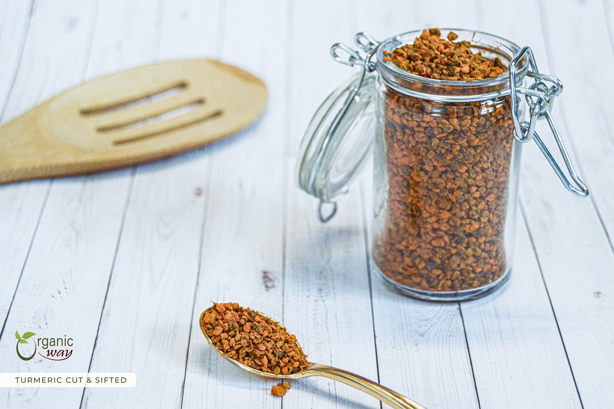 Organic Way LLC - Wholesale Herbs - Organic Turmeric (Cut & Sifted)5