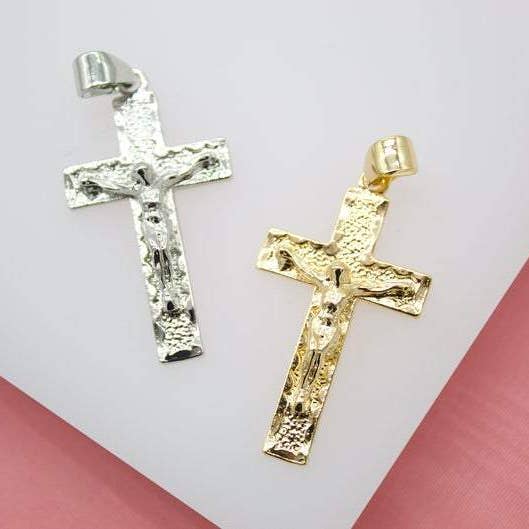18K Gold Filled Jesus Cross Crucifix Christian for wholesale by MIA Jewelry
