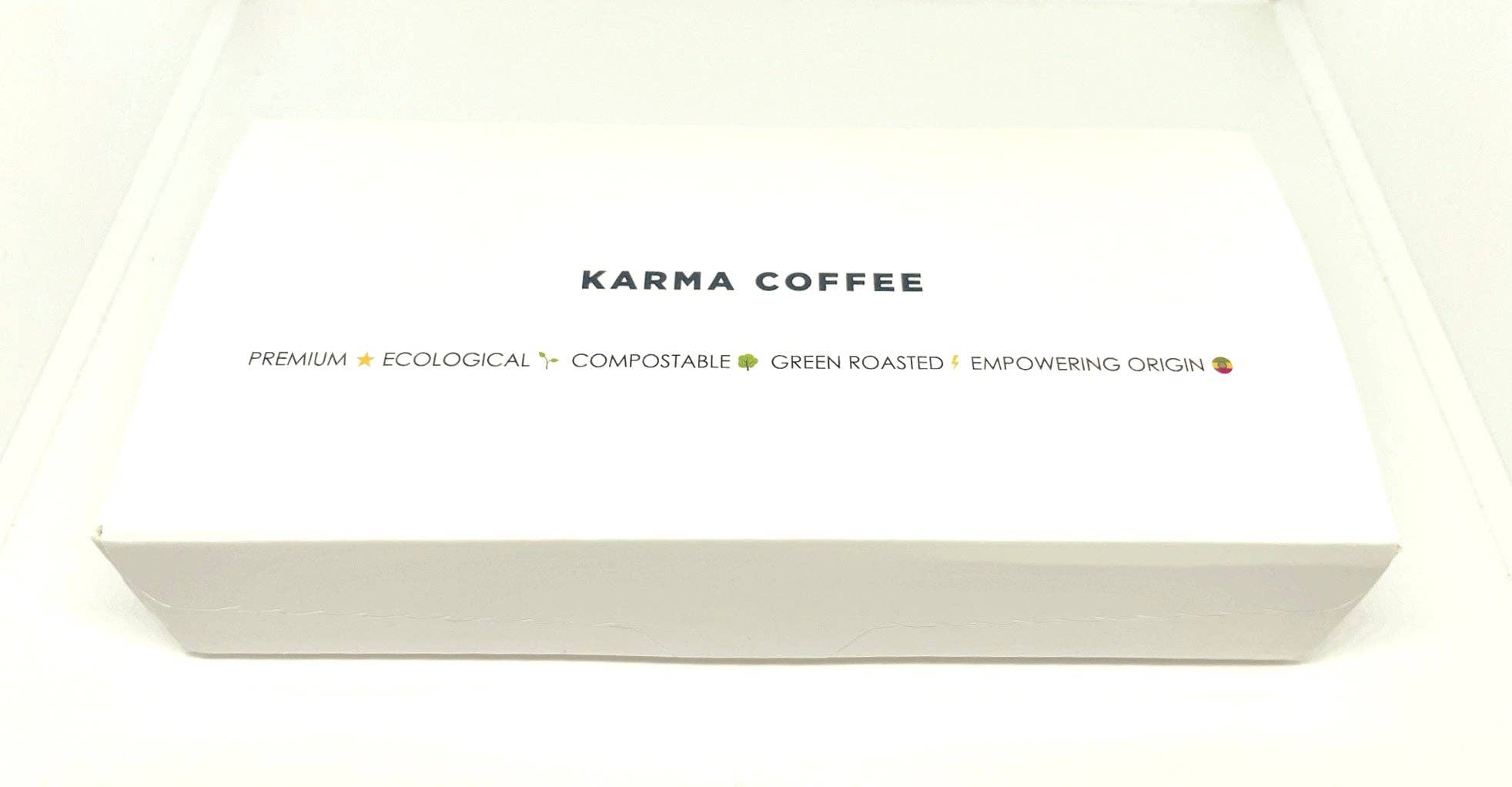 Karma Coffee – Engroshandel Kaffebærer – Kapsler til espresso - økologisk og nedbrydelige, til Nespresso Original Line1