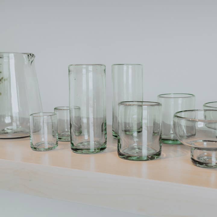 Verve Culture - Wholesale Shot glass - Handblown Shooter Glasses - Clear5