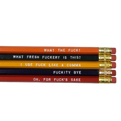 Even More Fucks Pencils for wholesale by ChicalooKate