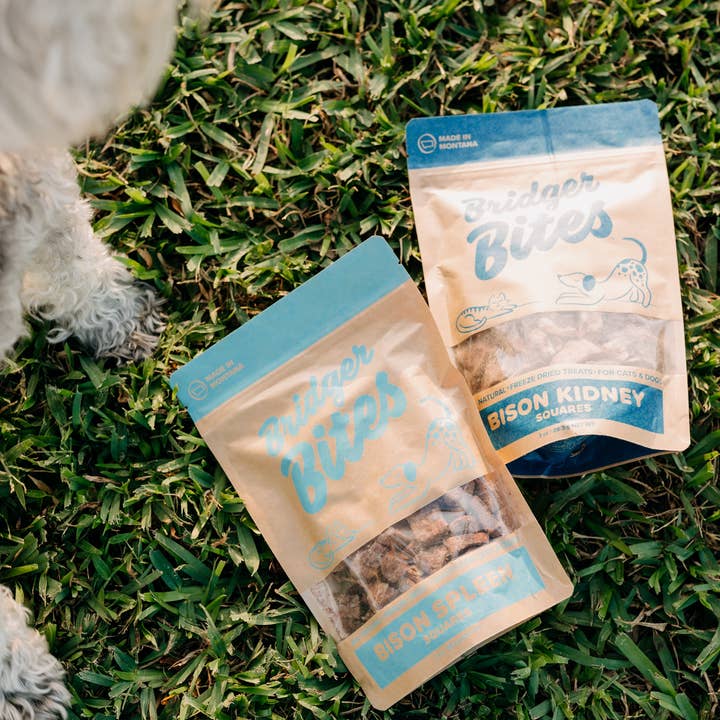 Bridger Bites, LLC - Wholesale Pet Treats - Dog - Freeze-Dried Bison Kidney3
