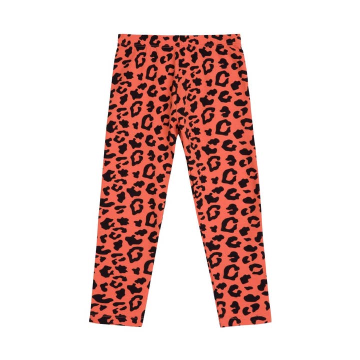 Leggings ciel léopard taches AOP pour la vente par The Striped Cat