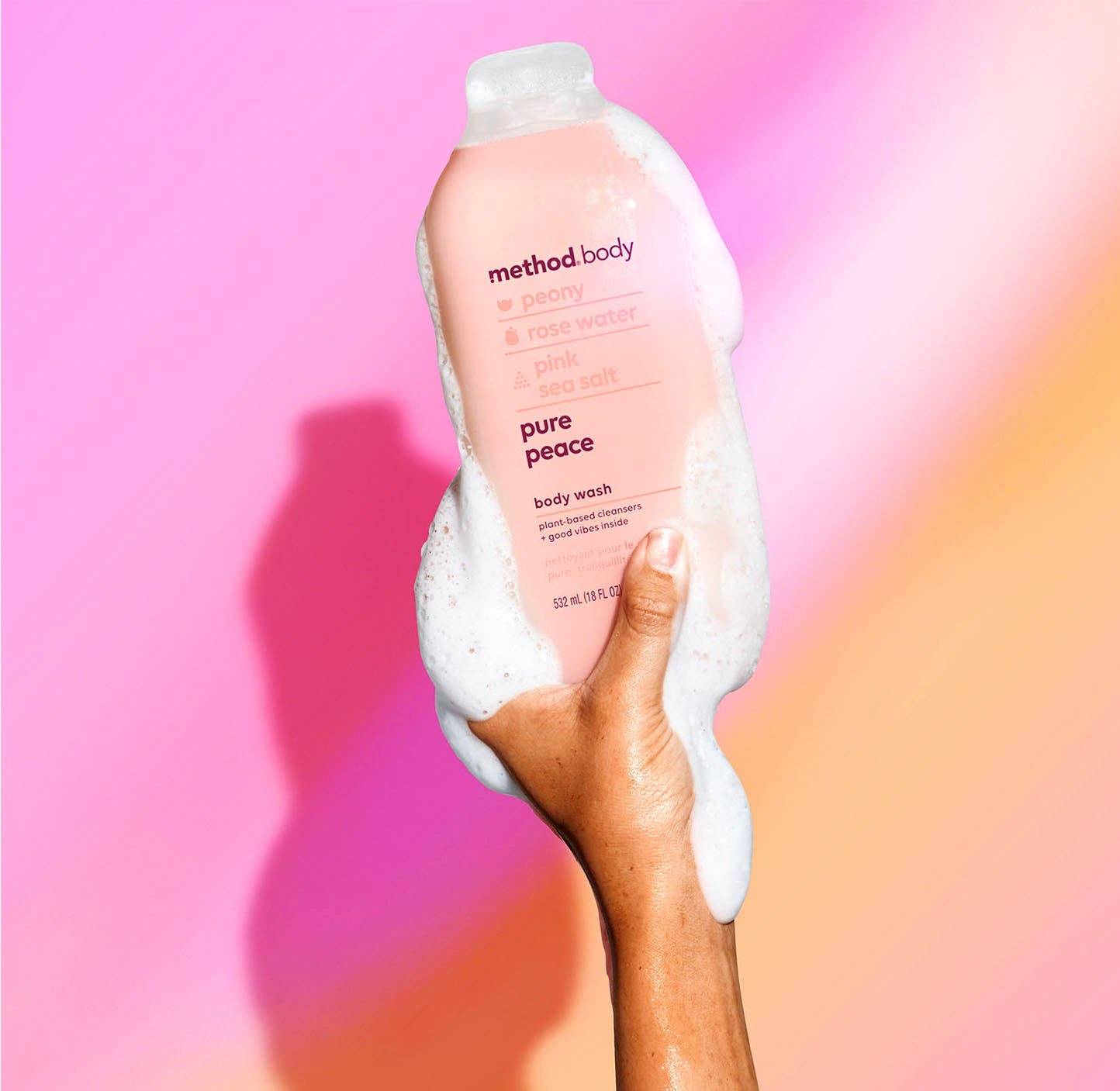 First Choice Buying – wholesale Duschtvål – Method Body paraben- och ftalatfri kroppstvål, Pure Peace, 532 ml5