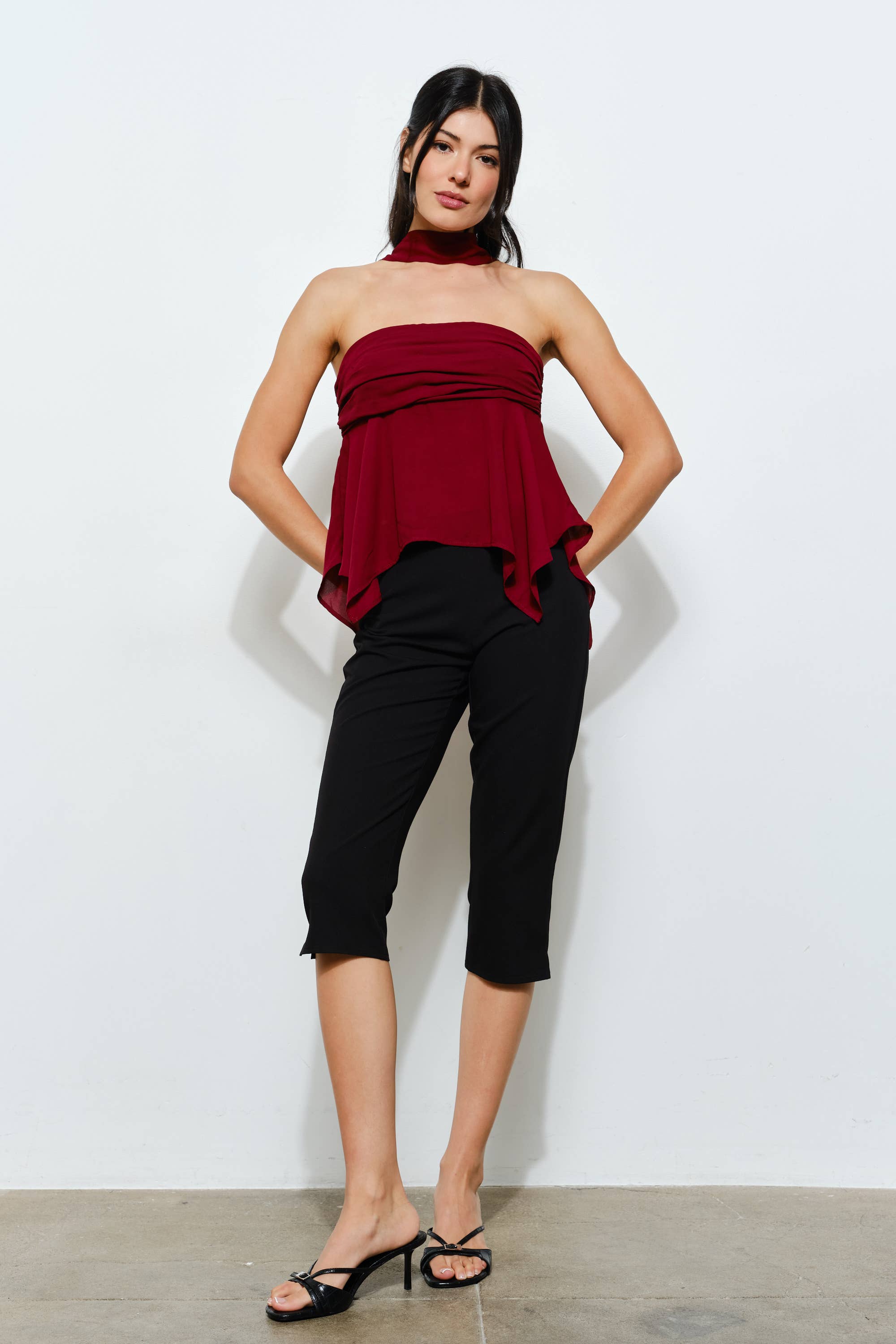 Pretty Garbage - Wholesale Blouse - Women's - JENNIE STRAPLESS TOP - Flirty, Romantic, Night Out2