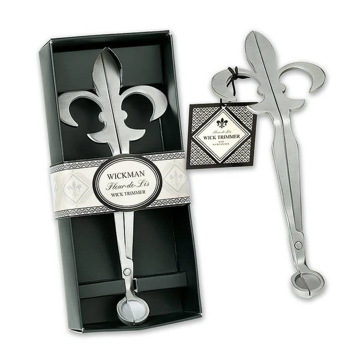 Wickman Products - Wholesale Wick Trimmer - Fleur De Lis Wick Trimmer
