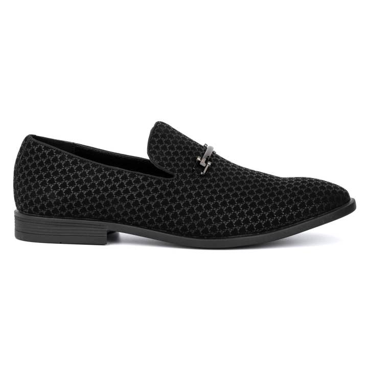 Black New York & Company Men's Hanson Loafer Dress Shoe for wholesale on Faire