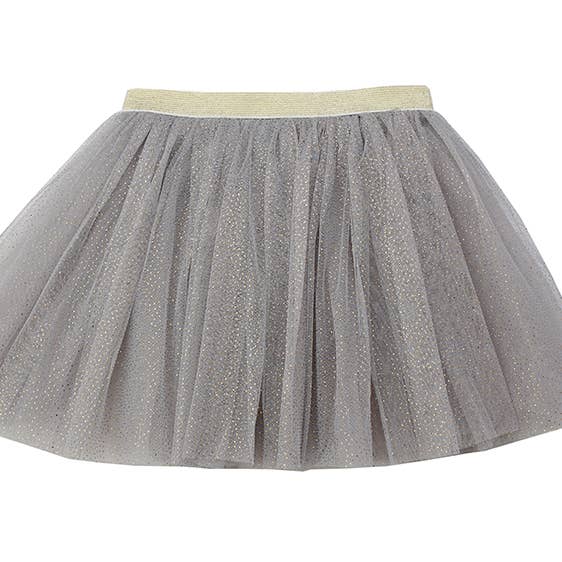 Tutù glitterato argento per la vendita all'ingrosso da parte di Sparkle Sisters by Couture Clips