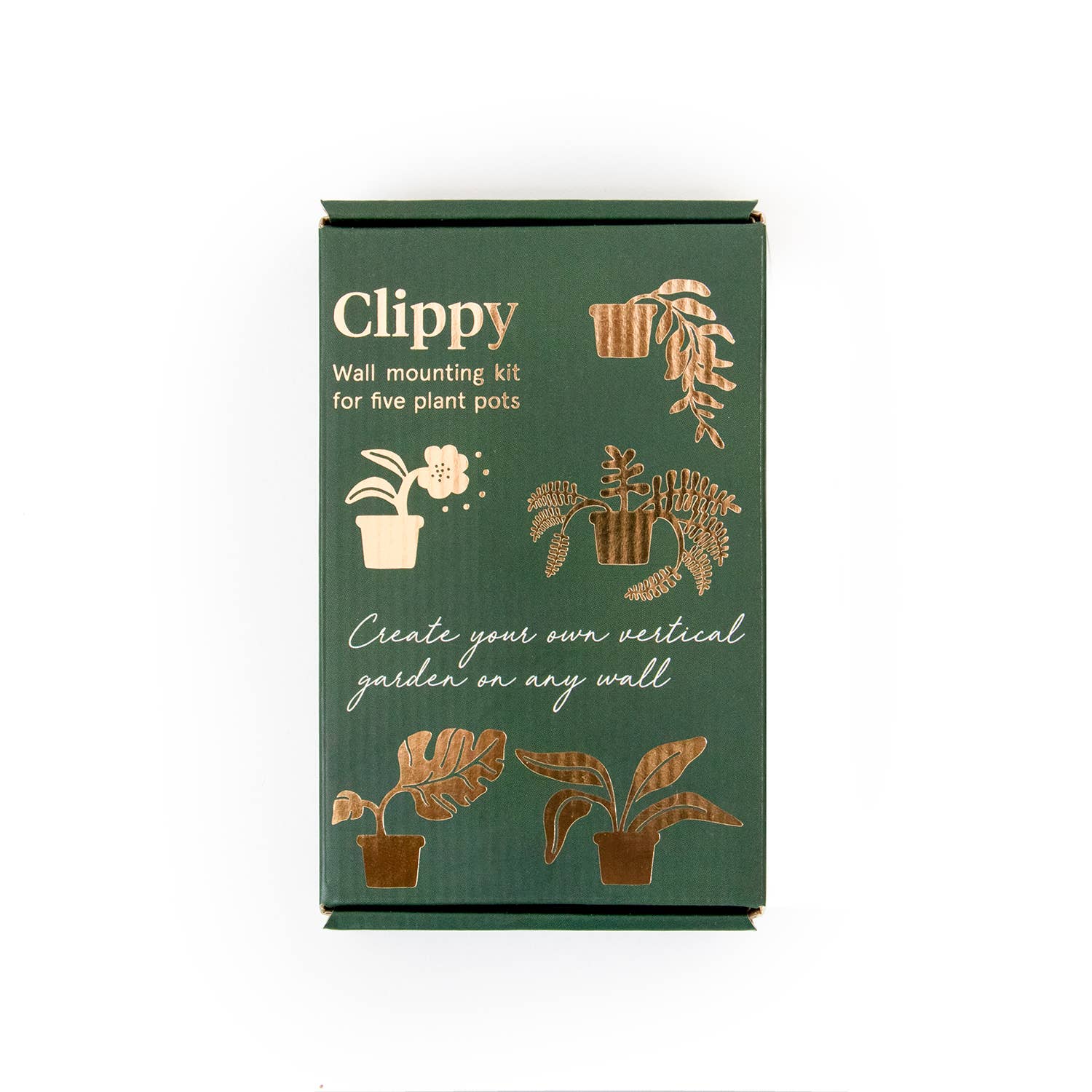 Botanopia USA - gifts , decor and cards for plant lovers - Wholesale Wall Planter - Clippy - Wall mounting kit for 5 plant pots14