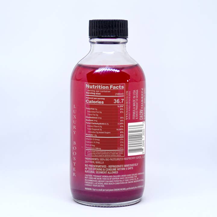 MAHA-Virtue - Wholesale Wellness Juice/Tonic - THE IB BIO FUNCTIONAL LUXURY SAFF-SOUR RASPBERRY FAIRY BOOSTER 100ML1