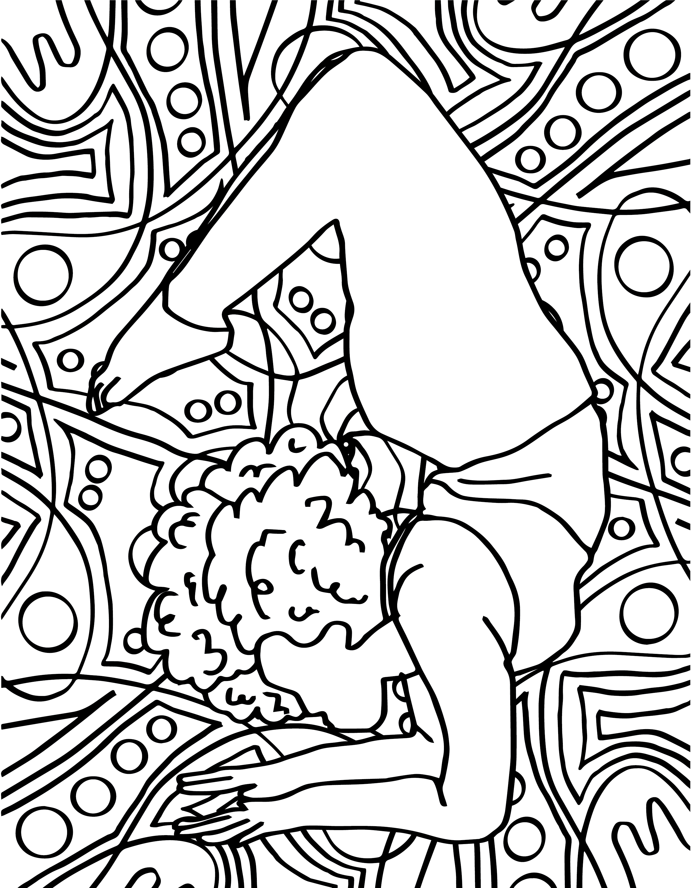 Illustrated Melanin - Wholesale Coloring & Activity Book - Adult - Find Joy Through Color II: Coloring Book for Yogis2