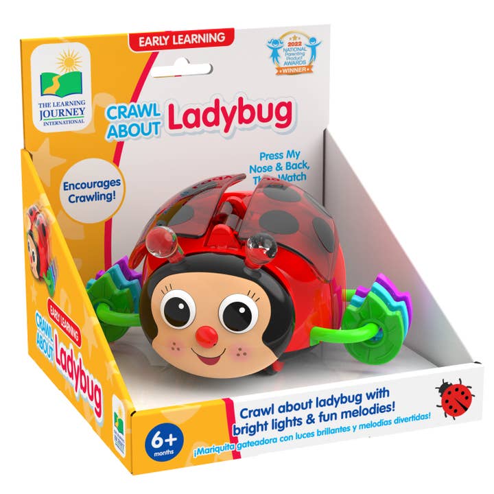 The Learning Journey - Wholesale Musical toy – Kids & baby - Crawl About Ladybug2