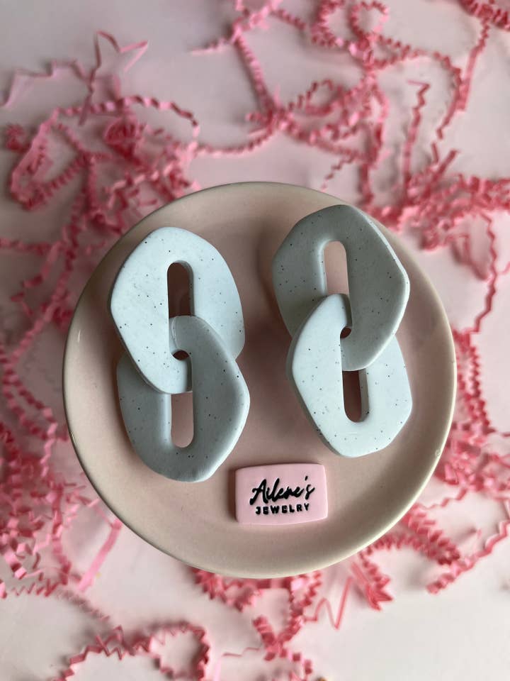 Kettenglied-Ohrringe für den Großhandel von Ailene’s Jewelry Bakery