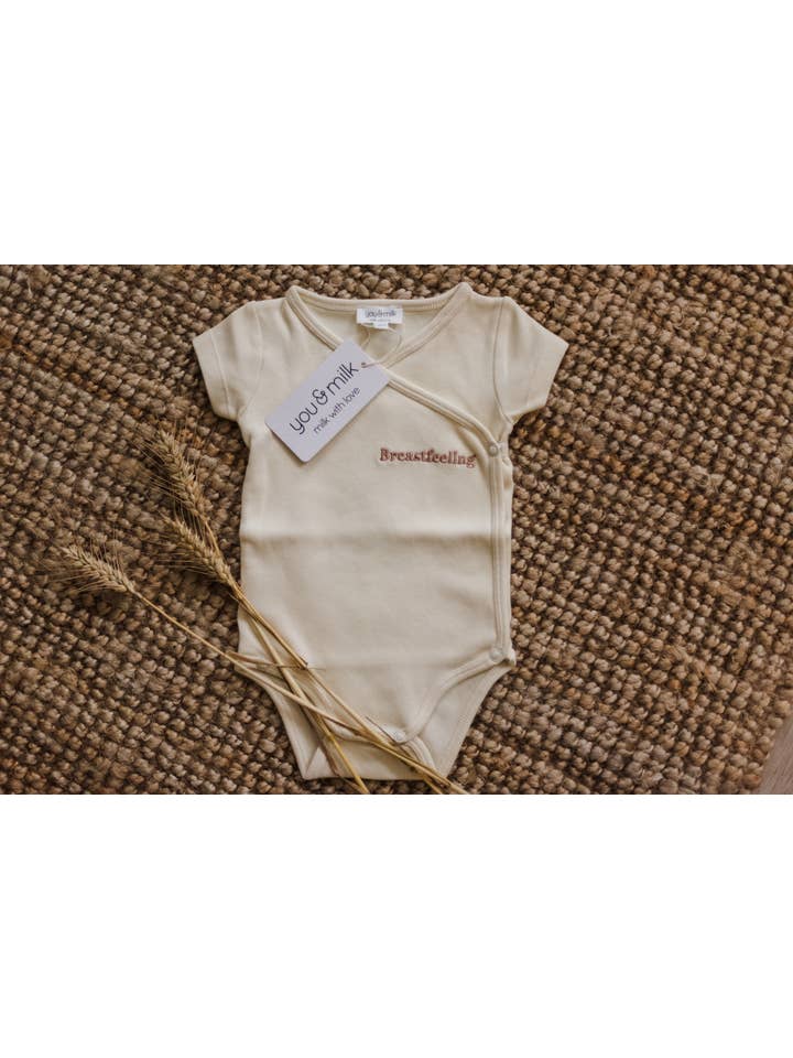 Baby Body Breastfeeding Latte in organic cotton for wholesale on Faire