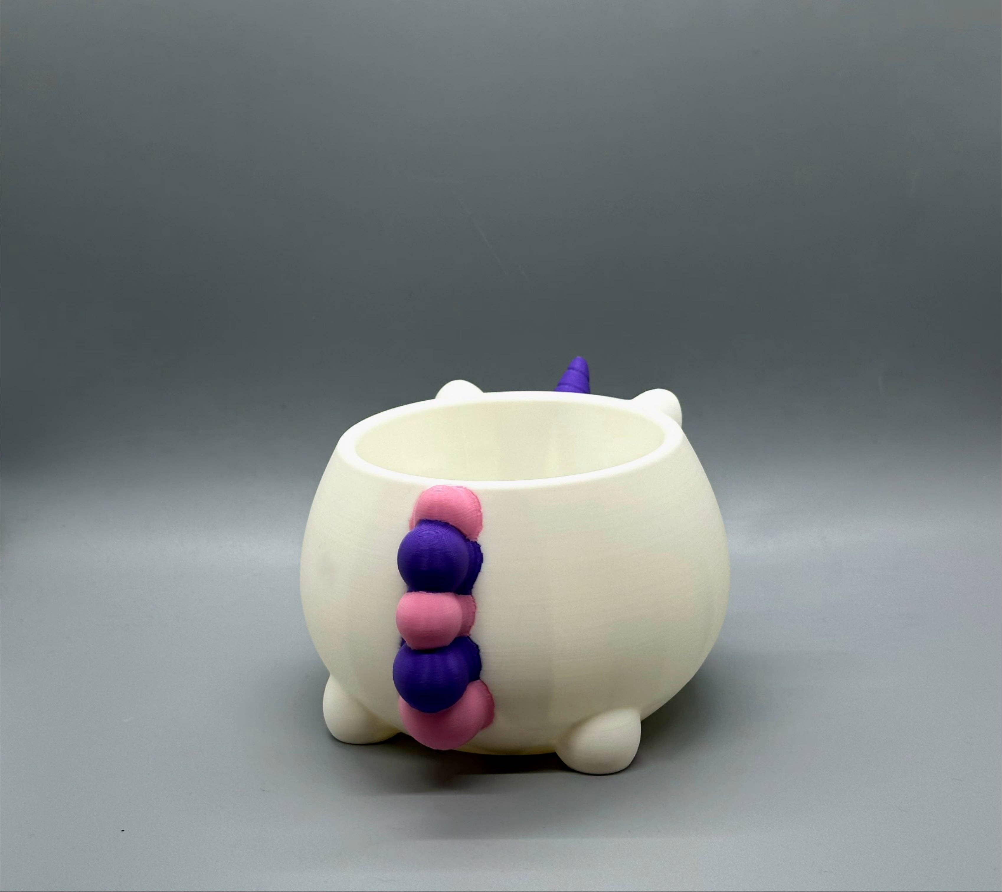 3DHotShop - Wholesale Plant pot - Unicorn Planter3