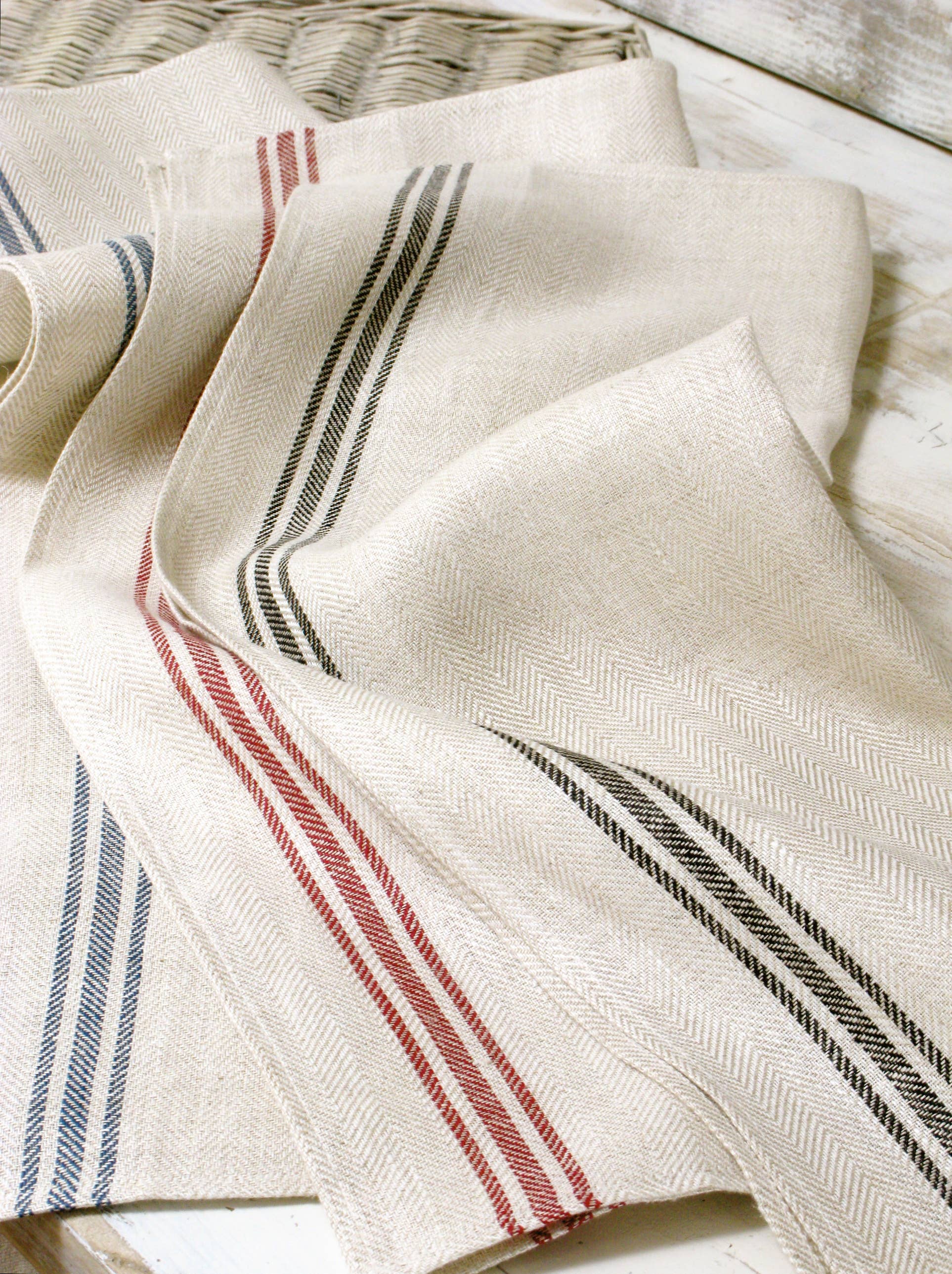 Linen Way Inc. - Vente Torchons - Torchon en lin Luke - Disponible en 4 couleurs8