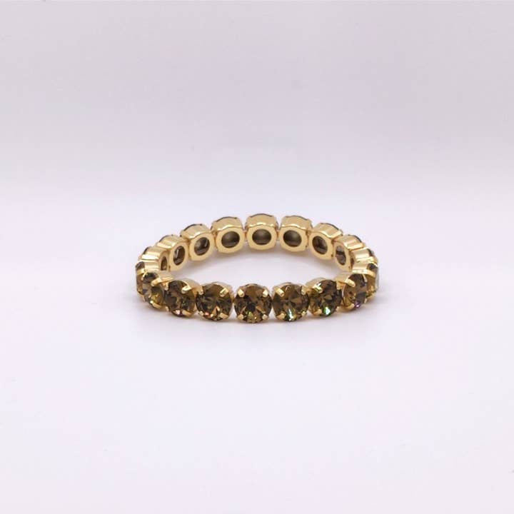 Bracelet Elastic Shine - Gris pour la vente par QUÉ MÁS JEWELS