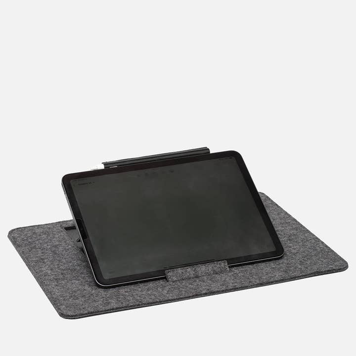 Felt Desktop iPad Stand for wholesale by Geometric Goods