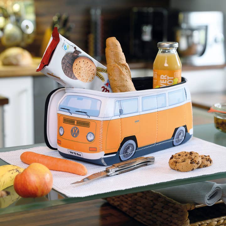 VW Collection by BRISA - Wholesale Toilettas - Uniseks - VW T2 Bus Travel Office toilettas voor buiten — OR (L)
