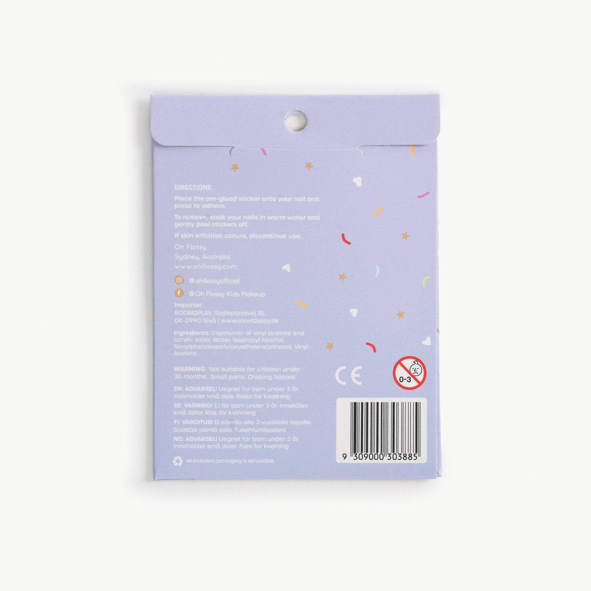 Oh Flossy - Vendita all'ingrosso Nail art/decalcomania unghie - Adesivi per unghie Oh Flossy13