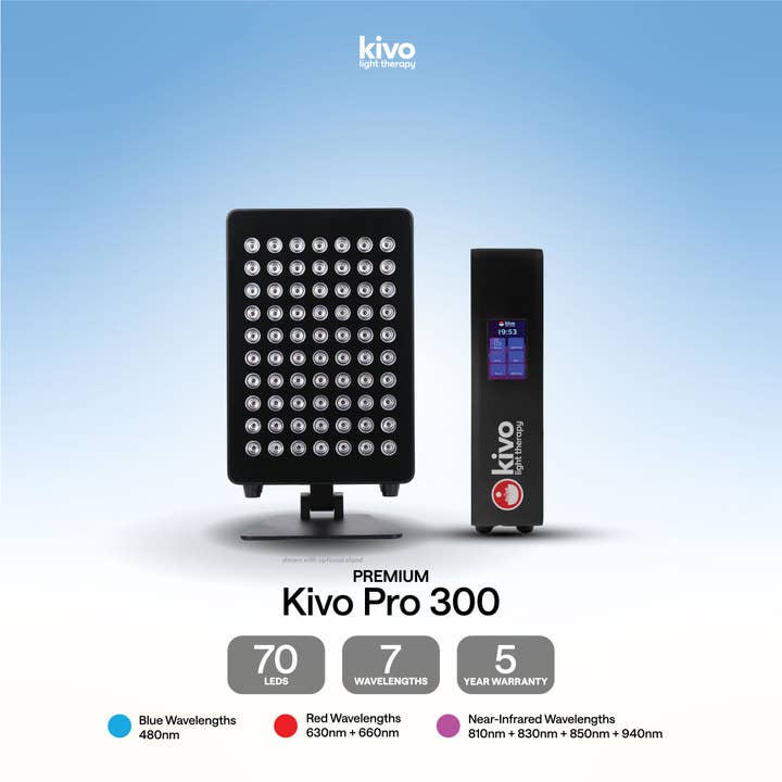 Kivo Pro 300: Ultimate Portable Red Light Therapy Panel for wholesale by Kivo Red Light Therapy