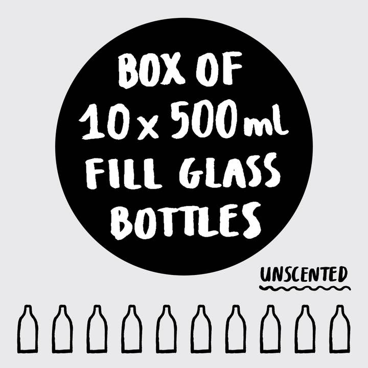 FILL Bottles unscented for wholesale by FILL REFILL CO
