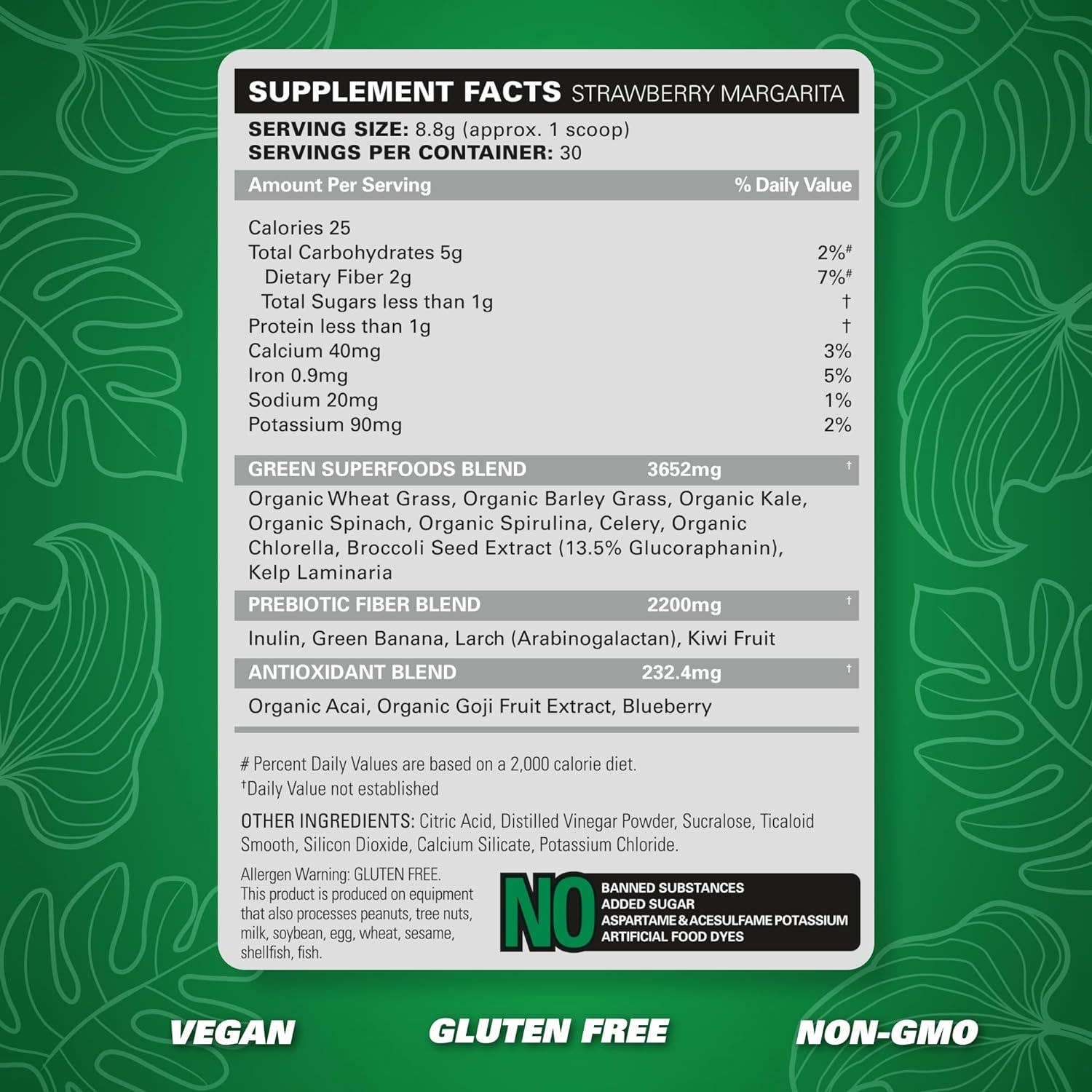 Campus Protein - Wholesale Protein/Superfood Powder - EHP OxyGreens - Daily Super Greens Powder6