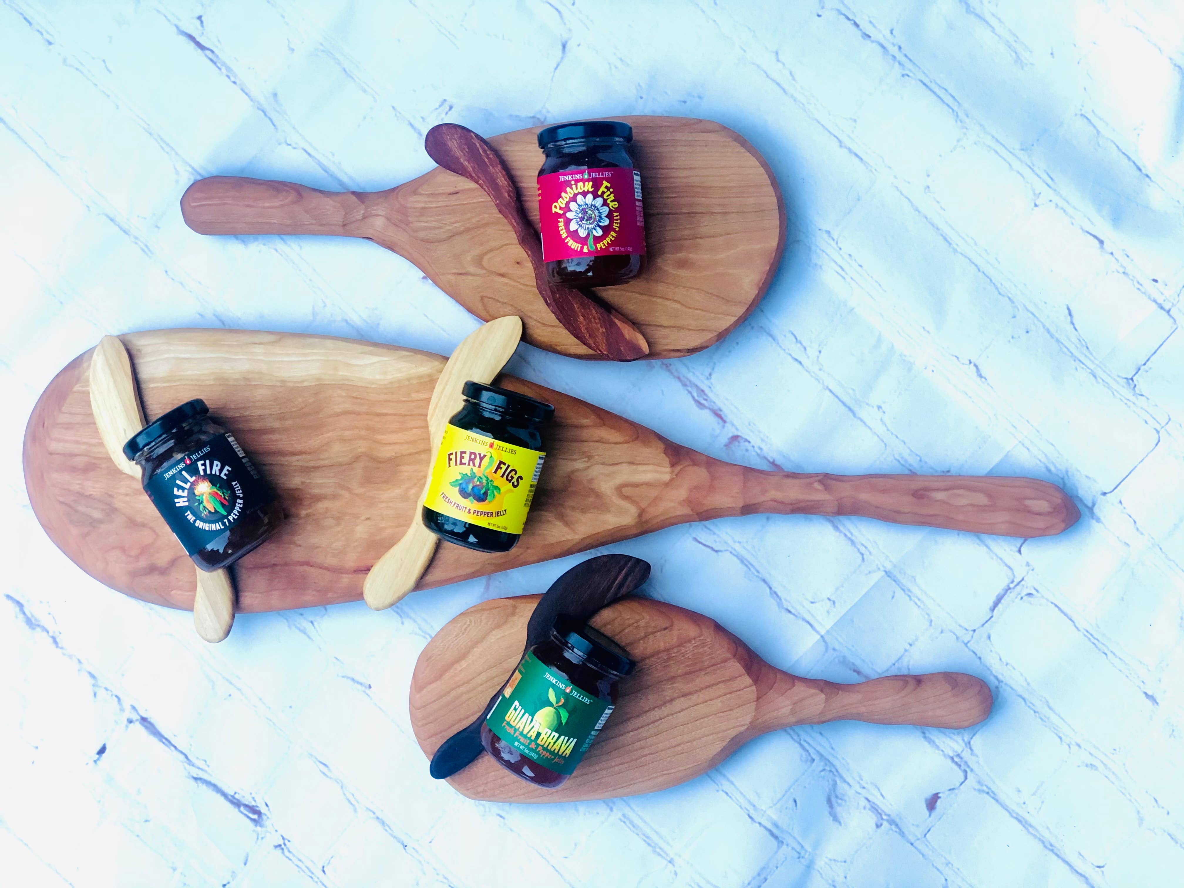 JENKINS JELLIES - Vendita all'ingrosso Marmellata/Gelatina - 5 oz Passion Fire Pepper gelatina4