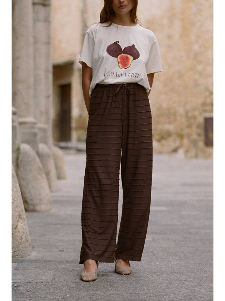 Nénés - Wholesale Pants - Women's - Mathilde Pants - Brown