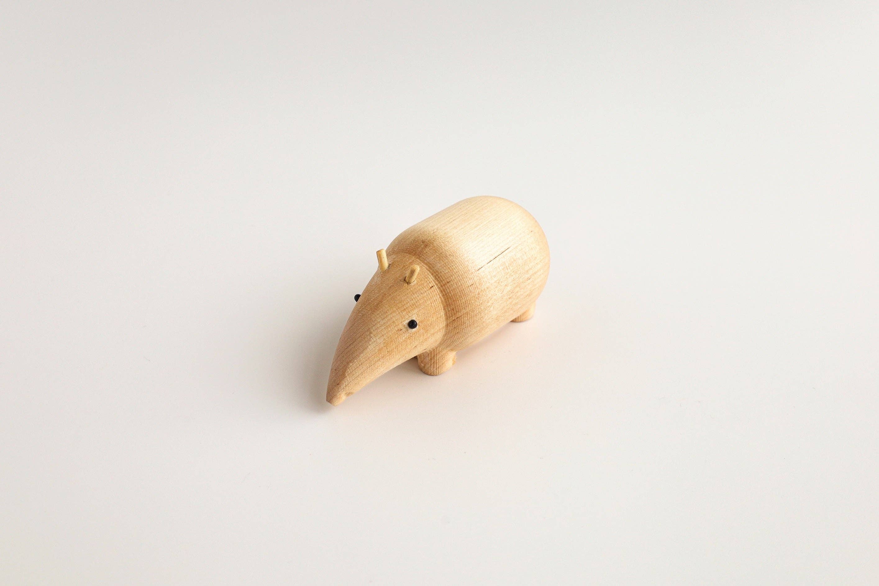 EMKO - Wholesale Decorative Figurine - I Piccolini Wooden Animal Decore Figures, Natural Birch Wood3