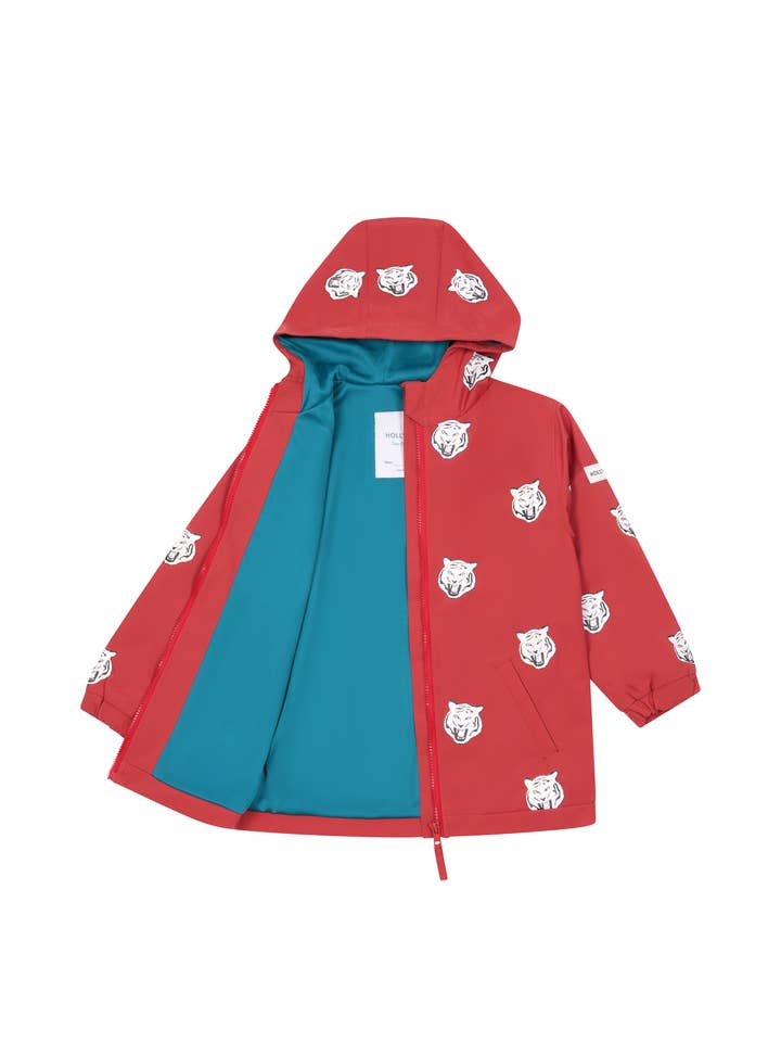 Holly and Beau - Wholesale Raincoat - Kids - Tiger Color Changing Kids Raincoat