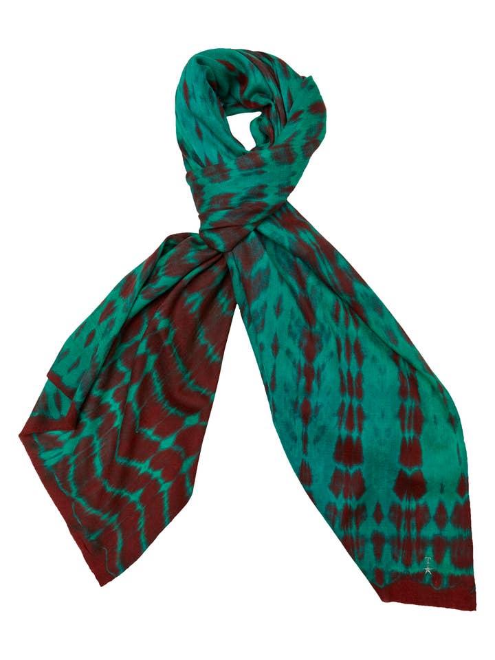 Groene en zwarte Tie Dye voor wholesale door Tina Sparkle