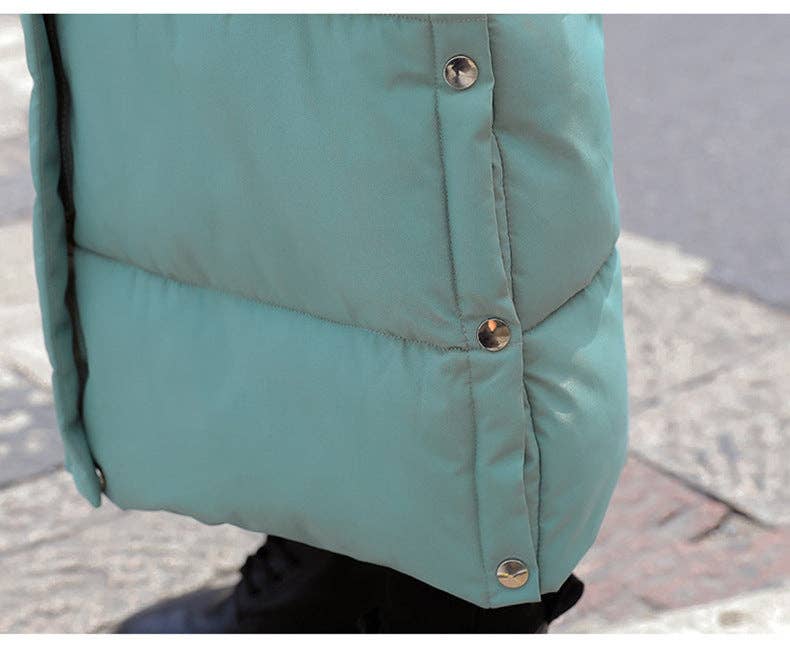 Marayn - Vente Doudoune – femme - Manteau Long Matelassé Chic et Chaud Polyvalent 202429