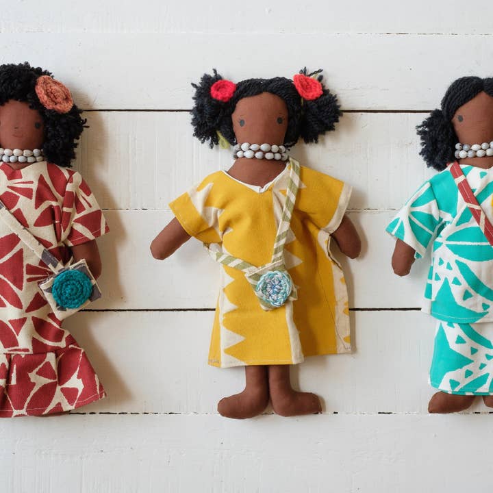 Marama and Tagane Dolls for wholesale by Rise Beyond the Reef