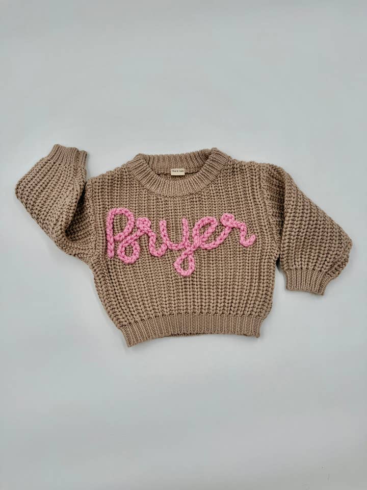 Pretty Little Stitch - Venta al por mayor Jersey de punto - Niños - Suéteres gruesos bordados a mano19