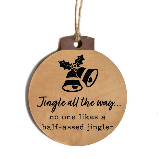 Jingle All The Way Stocking Stuffer - Christmas Ornaments for wholesale by Home Accents By Driftless