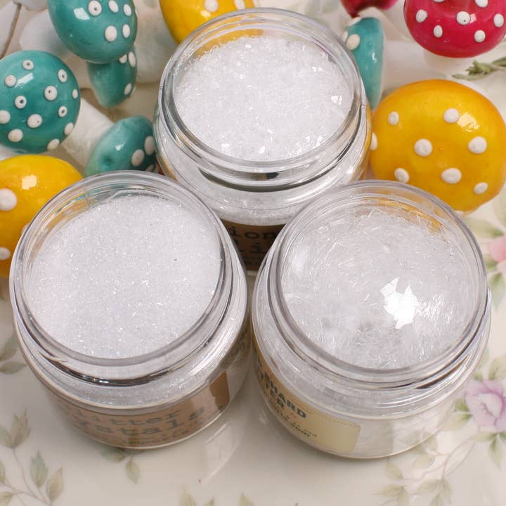 Snow White Icey Glitter Set - 3 Jars for wholesale on Faire0