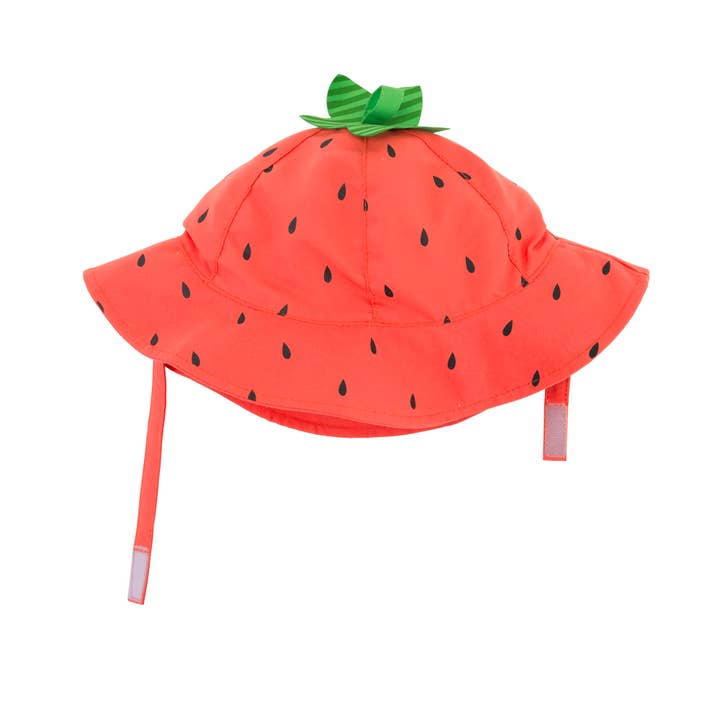 UPF50+ Baby Sun Hat Strawberry for wholesale by ZOOCCHINI