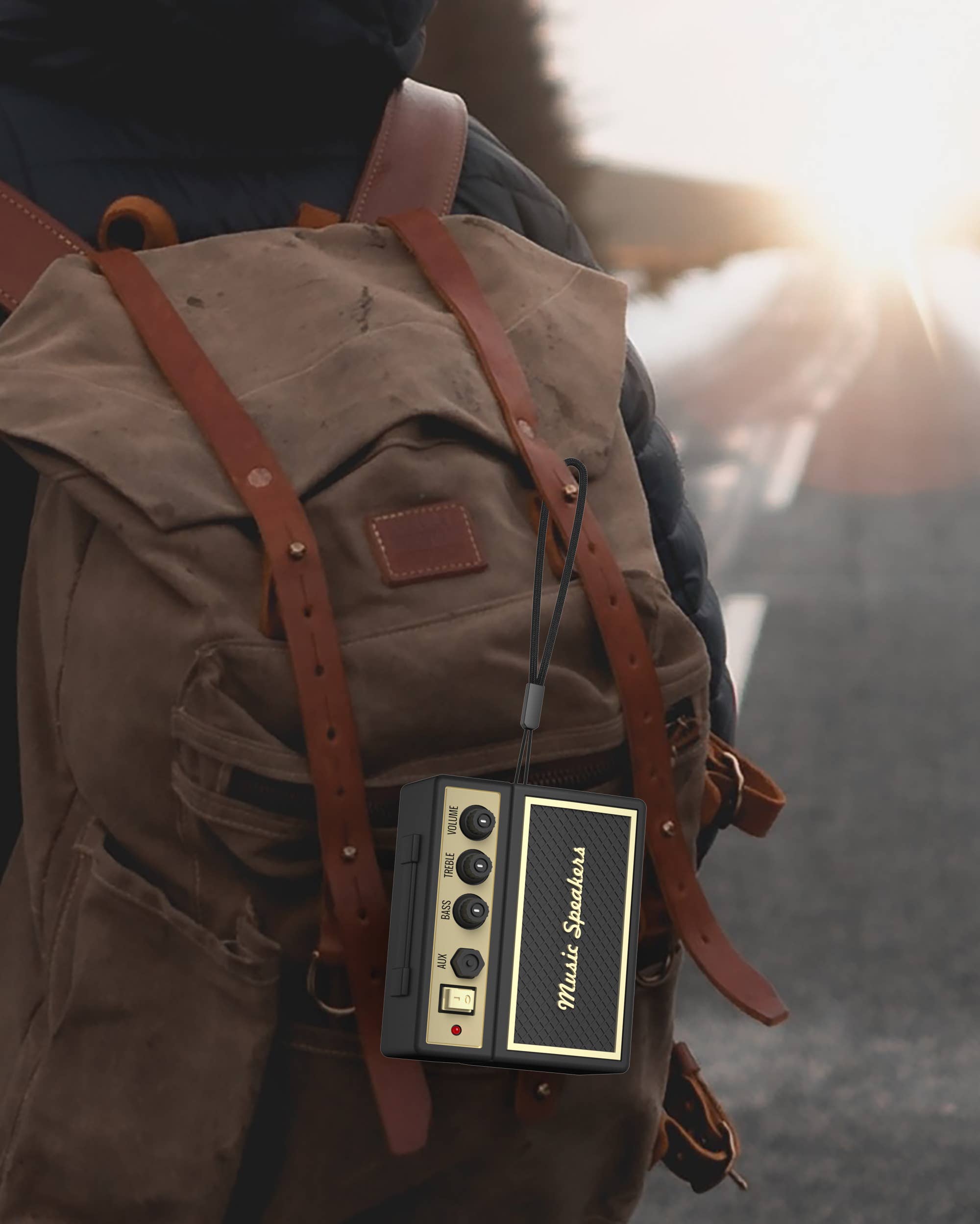 LAX Gadgets - Wholesale Airpod/Earbud Case - Men's - Retro Amplifier AirPods Pro Case - Guitar Amp- Retail pack2