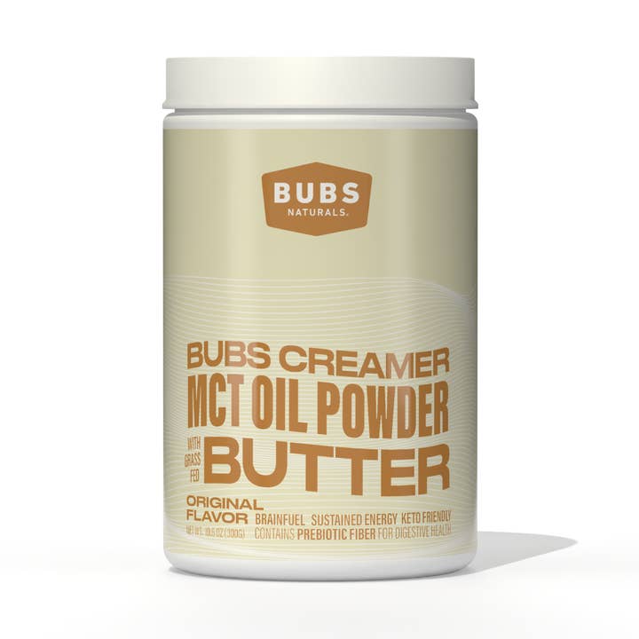MCT oil powder with Grass fed butter for wholesale by BUBS Naturals