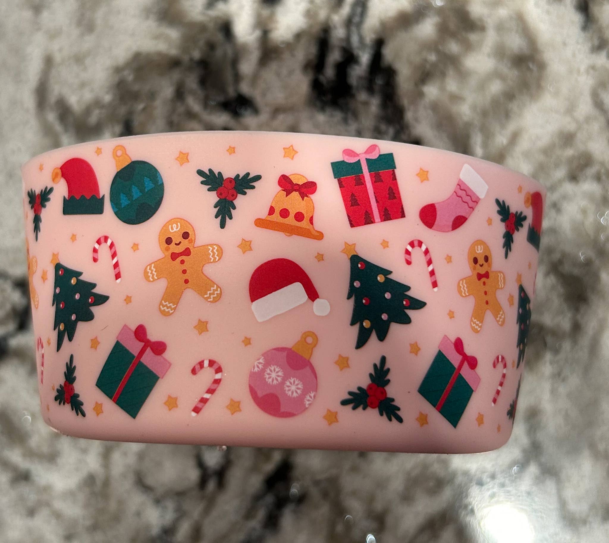 JILLIAN INK LLC - Wholesale Insulated Mug/Tumbler - Christmas Holiday Tumbler Silicone Boot1