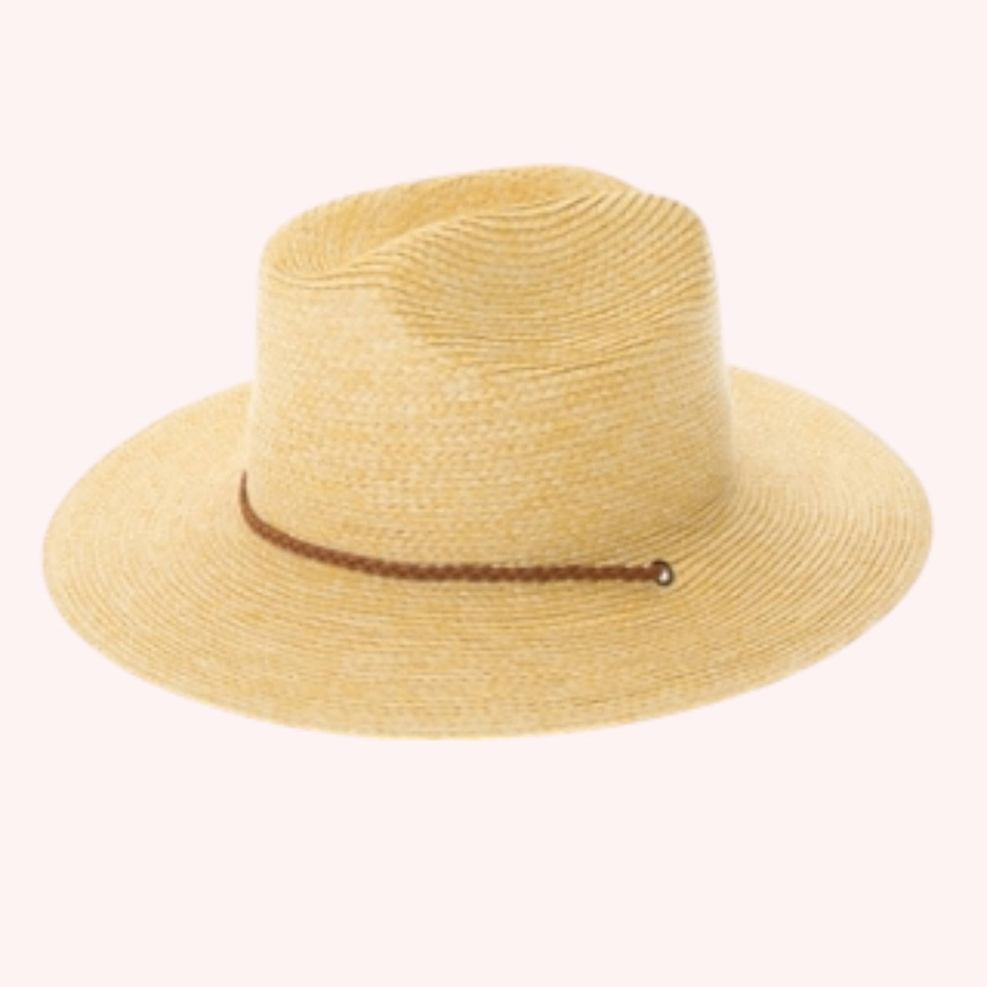 Queens INC - Wholesale Straw Hat - Women's - Packable Straw Cowboy Hat w/ Tassel Cord – UPF 50+3